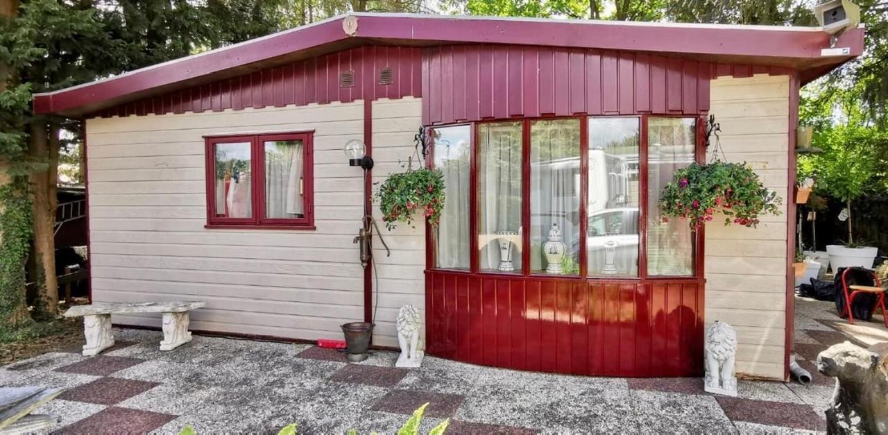 Retro Relax Resort Midden In Het Bos Op De Veluwe In 푸텐 외부 사진